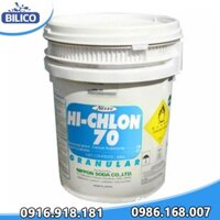 Chlorine Nhật Nippon (Xuất xứ:  Nhật) 70% dạng bột -1KG -( 45kg/thùng)