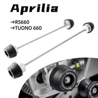 Cho Aprilia RS660 TUONO660 Trục Trước Và Sau Thanh Trượt Bánh Xe Bảo Vệ Phụ Kiện Xe Máy