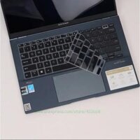 Cho ASUS Zenbook 14 OLED 2022 ux3402 ux3402v ux3402za um3402 um3402ya 14 "TPU Silicon Bọc bàn phím laptop bảo vệ da