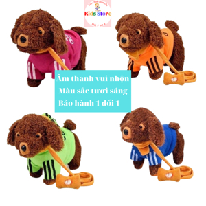 Chó bông biết hát chạy vẫy đuôi