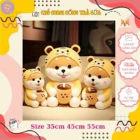 Chó Bông Corgi Cosplay -Gấu Bông  Cute Phô Mai Que Siêu Mềm Mịn- Thú Nhồi Bông