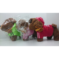 Chó bông đồ chơi biết đi biết hát Tiếng Việt biết lắc mông cực Cute cho bé yêu có dây dắt