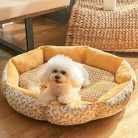 Chó Cũi Cho Tất Cả Các Mùa Bông Chó Nhỏ Mùa Hè Thoáng Mát Den Thảm Mèo Cũi Bichon Giường Chó Đồ Cho