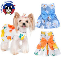 Chó Đầm Chó Con Quần Áo Cho Chó Nhỏ Bé Gái Yorkie Chihuahua Công Chúa Hoa Tutu Doggie Váy