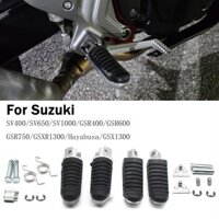 Chỗ Để Chân Trước & Sau Xe Máy Cho Suzuki SV400 SV650 SV1000 GSR400 GSR600 GSR750 GSXR1300 Hayabusa GSX1300R Chân Chốt