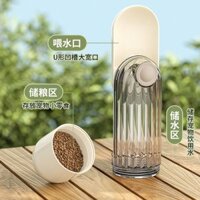Chó Đi Chơi Cốc Uống Chó Du Lịch Cốc Nước Ngoài Trời Di Động Mèo Con Thức Ăn Nước Hai Trong Một Có Thể Gập Lại20250227