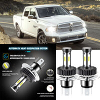 Cho Dodge RAM 2004-2014 (Đèn Pha) - Bright 6000K LD T12 BỘ Đèn Pha LED TRẮNG Bóng Đèn Pha Chùm Thấp Cao