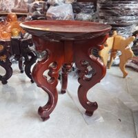 CHÒ GỖ TRÀM 3 CHÂN CHẠM HOẠ TIẾT + ĐĨA CHƯNG TRÁI CÂY BÀN THỜ (NHIỀU KÍCH THƯỚC)