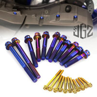Cho HONDA PCX 150 160 Crankcase Bu Lông Xe Máy Stainsteel Động Cơ Thép Vít Bộ