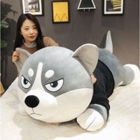 Chó Husky Bông Siêu To Khổng Lồ - Gấu Bông Husky Cao Cấp - Gấu Bông Việt
