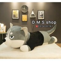 Chó Husky Ngáo Bông Siêu To Khổng Lồ - Gấu Bông Husky Cao Cấp