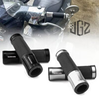 Cho Lambretta X300 X250 V200 Tay Cầm Xe Máy Retro Cổ Điển CNC Tay Cầm Thanh Cao Su Gel