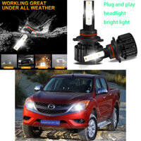 Cho MAZDA BT-50 2007-2023 (Đèn Pha) - Bright 6000K LD Z3 BỘ Đèn Pha LED TRẮNG BỘ Bóng Đèn Pha Chùm Thấp Cao