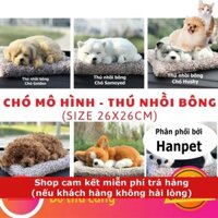 Chó mô hình - Thú bông lõi than hoạt tính khử mùi, lọc không khí