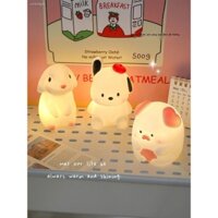 Chó Papa Dễ Thương Đèn Ngủ Phòng Ngủ Đầu Giường Đèn Ngủ Ký Túc Xá Sinh Viên Bầu Không Khí Ánh Sáng Vật Trang Trí Ngày Tố