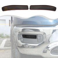 Cho RAM 1500 2018-2024 Khói Đen Xe Phía Trước Ốp Lưng Sương Mù Bảo Vệ Bao Viền Dán Bên Ngoài Phụ Kiện Thay Thế