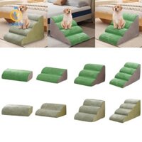 Chó Ramps Bước Nhẹ nhàng Độ dốc Nhẹ Ổn định và Chống trượt Đáy Chó dốc Cũ Chó Thú cưng Nhỏ Mèo Đi văng