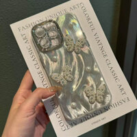 Cho Realme 11 12 13 Pro Plus 11X 12X 14X 5G Note 50 C12 C15 C25Y C21Y C55 C53 C51 C65 C35 Vỏ Điện Thoại Mềm 3D Bướm Xinh Đẹp