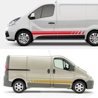 Cho Renault Trafic Vauxhall Opel Vivaro Nissan NV300 Fiat Talento Người Cắm Trại Xe Dán Van Motorhome Vinyl Decal Accessor