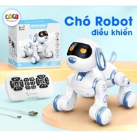 Chó robot điều khiển từ xa cho bé đồ chơi chú chó robot thông minh cảm biến có thể nhảy múa ca hát