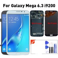 Cho Samsung Galaxy Mega 6.3 I9200 I9205 Màn Hình Lcd Hiển Thị Màn Hình Cảm Ứng Bộ Số Hóa Chi Tiết + Dụng Cụ