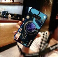 Cho [Samsung Galaxy Note 8] Giá Đỡ Silicon Mềm Họa Tiết Máy Ảnh Blu-ray Ốp Điện Thoại