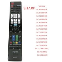 Cho Sharp Aquos LCD LED TV Điều khiển từ xa GB039WJSA LC-70UD1X LC-80LE940X LC-60LE940X LC-52LE840X LC-70LE950X