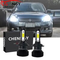 Cho Suzuki Swift 1st Gen 2004-2009 (Đèn Pha) - Bộ Chuyển Đổi Bóng Đèn Pha LED Phía Trước 6000K 12V-32V Trắng Số 2 (1 Cặp) YE JING CG