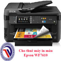 Cho thuê máy in màu A3 Epson WF7610