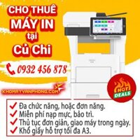 Cho thuê máy in tại Củ Chi, TP.HCM