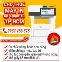 Cho thuê máy in tại Quận 10, TP.HCM