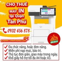 Cho thuê máy in tại Tân Phú, TP.HCM