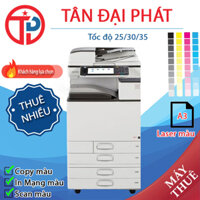 Cho Thuê máy Photocopy Máy màu cho thuê gói giá rẻ khổ giấy A3-A4-A5  chính hãng, giá rẻ