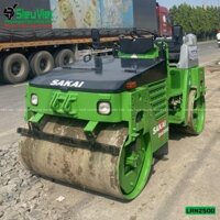 (Cho Thuê Ngày) Xe lu rung 2.5 tấn Nhật Bản (Sakai, Hitachi, Bomag...)