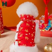 Chó Trung Quốc Trang Phục Năm Mới Quần Áo Thú Cưng Mềm Trang Phục Thú Cưng Cho Chó