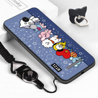 Cho Xiaomi Redmi Note3/Note3 Pro (Ngón Tay + Dây) hoạt Hình Hàn Quốc K-POP BTS Bangtan Boys BT21 Búp Bê Vỏ Silicone Mềm TPU Chống Sốc Chống Trầy Xước Da