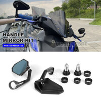 Cho YAMAHA nvx155 NVX 155 aerox155 aerox155 aerox155 xe máy tay lái thanh kết thúc phía sau xem gương CNC nhôm hình thoi gương