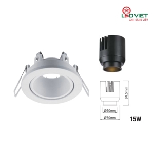 Chóa đèn led âm trần rọi điểm ELV VL-C20390D