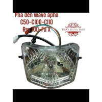 Choá đèn, pha đèn wave rs, wave cá, C500  rsx 100 kèm đui và bóng hàng đẹp UMV.