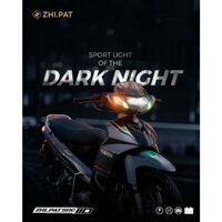 Chóa Đèn Xe Máy Sirius 50cc - 110cc Chính Hãng Zhipat 2 Tầng