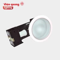 Chóa lon âm trần Điện Quang ĐQ HRD02G 160E27 ( ngang 6" (160mm) có kiếng 1xE27 )