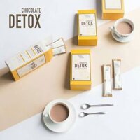 Chocola Detox  hộp 12 gói hòa tan - sản phẩm kết hợp giữa cao atiso sapa và cacao bến tre tạo thành thức uống thứ tuyệt