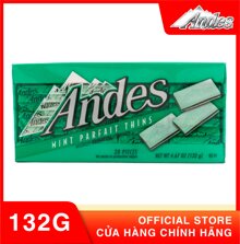 Kẹo Chocolate Andes nhân bạc hà - 132g