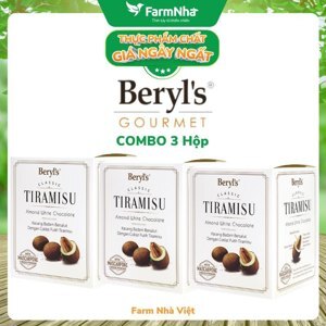 Chocolate Beryls Tiramisu Almond White Choco Milk 450g