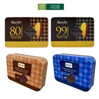 Chocolate Đắng 80%/99% Cacao Beryl's Malaysia Hộp 108G