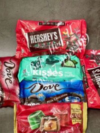 Chocolate Hershey’s/ Kisses/ Dove gói nhỏ hàng chuẩn Mỹ