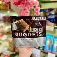 Chocolate Hershey’s Nuggets Vị Sữa Truyền Thống (Milk Chocolate) Túi 289gr Mỹ