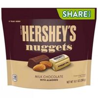 Chocolate Hershey’s Nuggets sữa hạnh nhân (286gr)