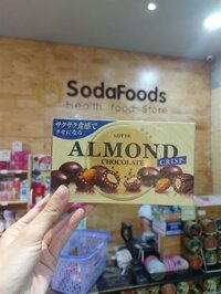 Chocolate Lotte Almond Hạnh Nhân Crisp