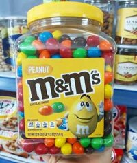 Chocolate M&M nhân đậu phộng hũ 1,7kg